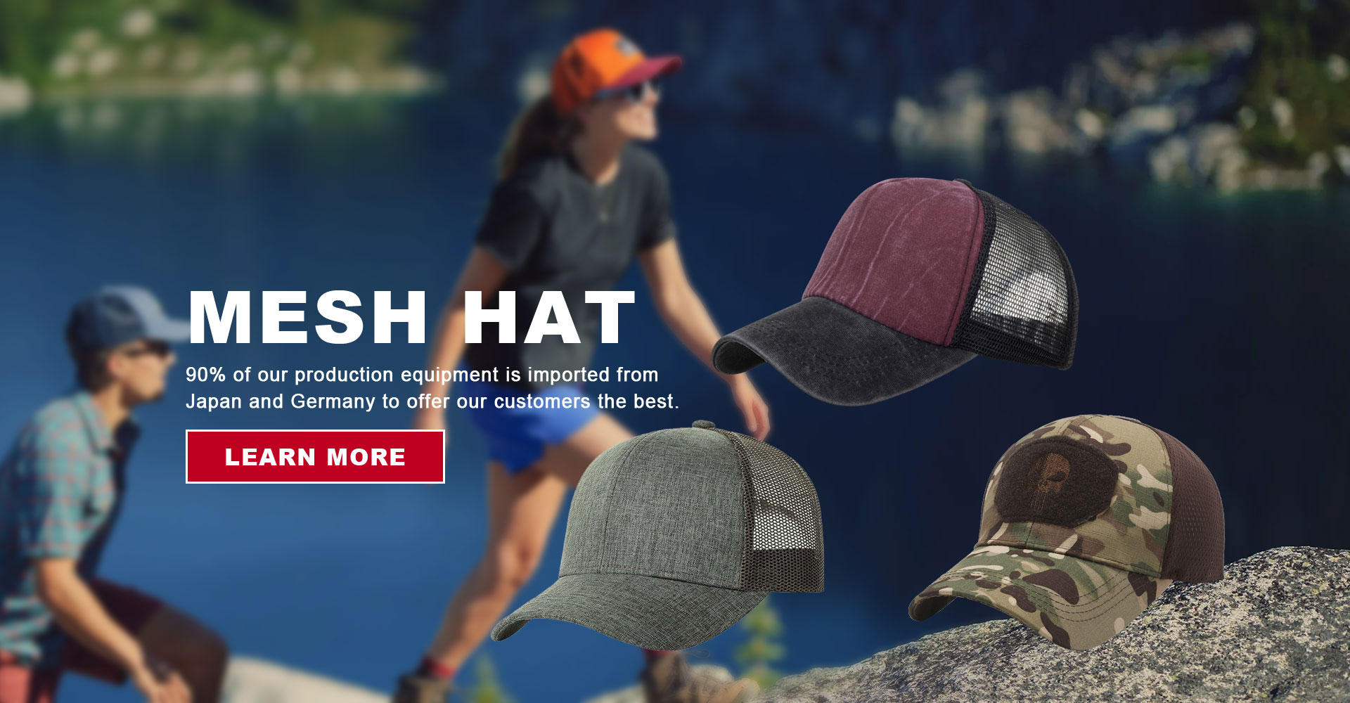 Produttore di cappelli a rete