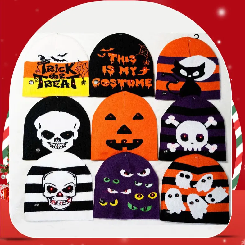Cappello a cuffia invernale caldo con teschio Hip Hop: l'accessorio perfetto per Halloween e oltre
