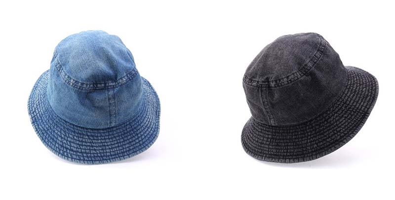 denim bucket hat